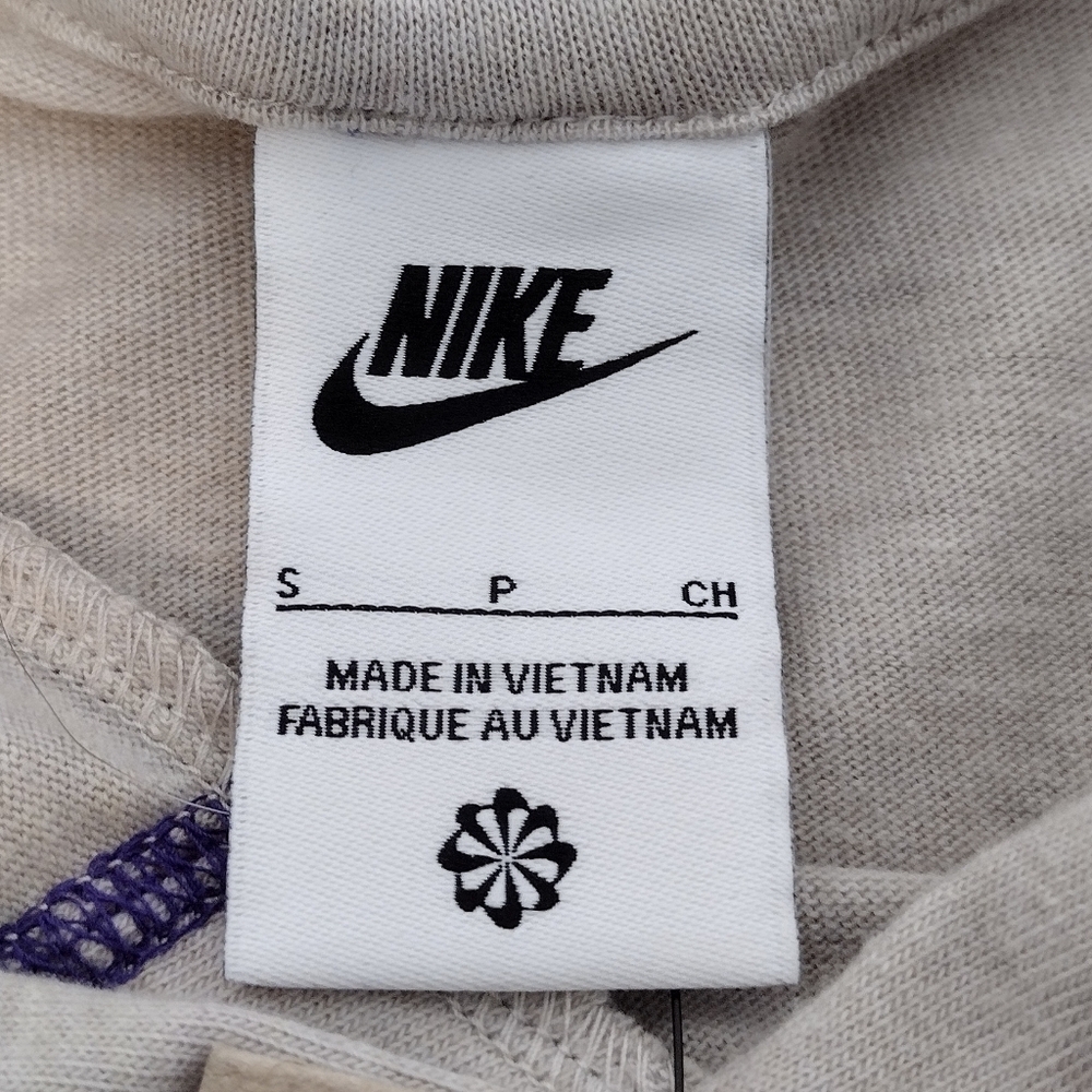 NWT Nike Women's Neutral Loose Fit Pullover Long Sleeve Athletic Hoodie Sz S - Picture 12 of 14